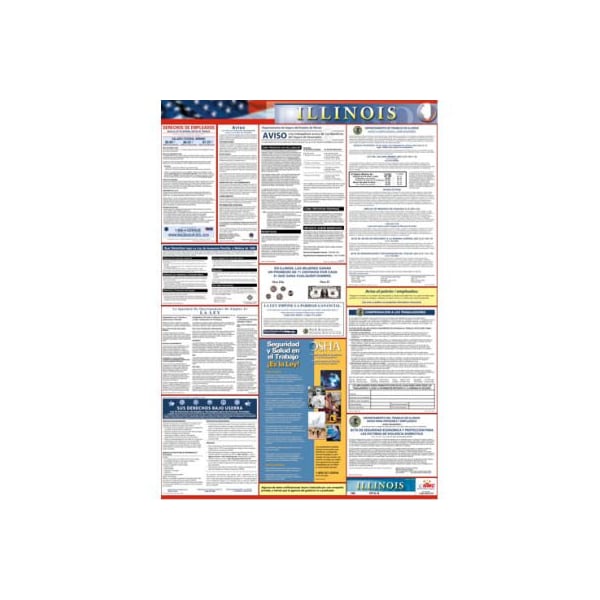 Labor Law Poster - Illinois - Spanish